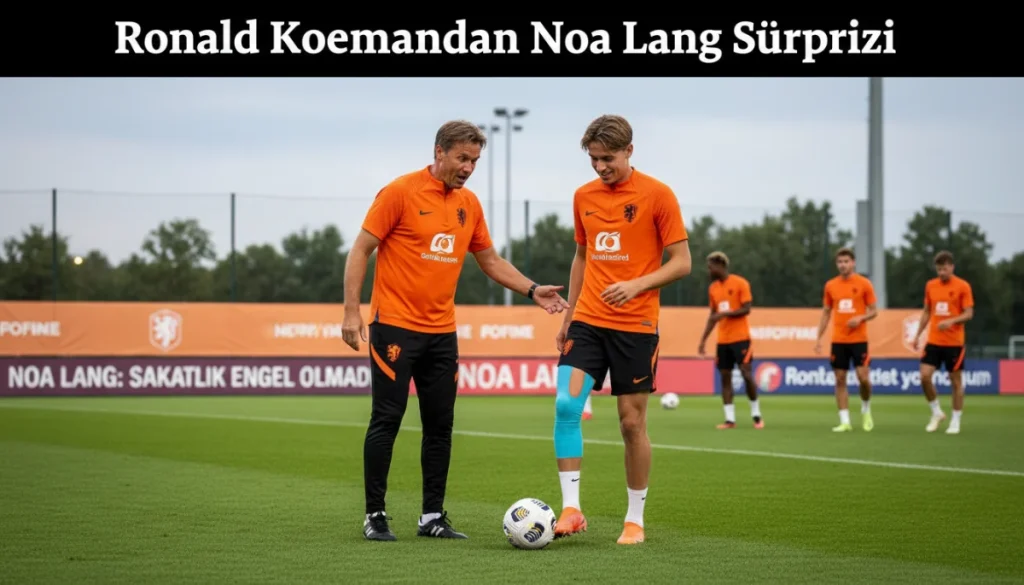 Ronald Koeman’dan Noa Lang Sürprizi: Sakatlık Engel Olmadı