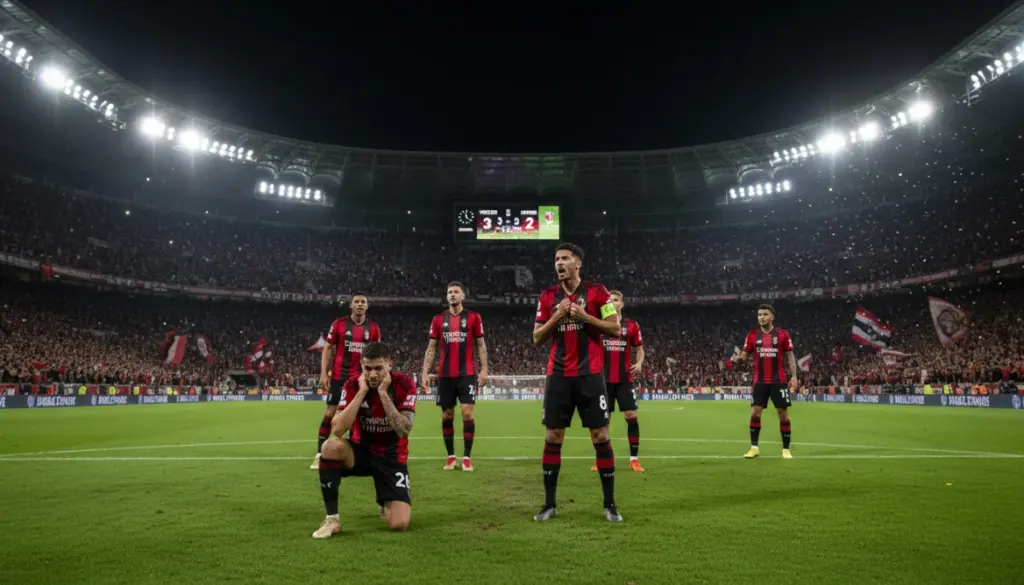 Rossoneri’nin Çöküşü: Avrupa Rüyası Çatlamaya Başladı