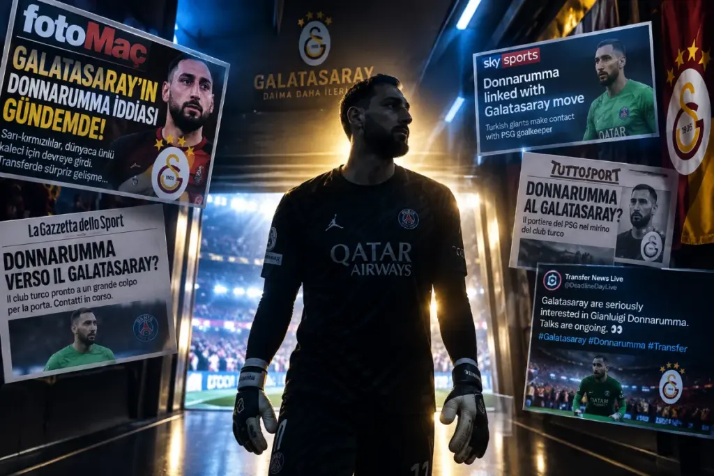 Galatasaray’dan Kalede Devrim Hazırlığı: Gianluigi Donnarumma Bombası